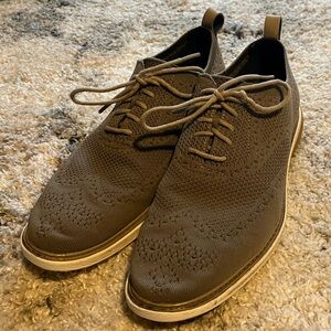 Cole Haan Gray Stitchlite Oxfords